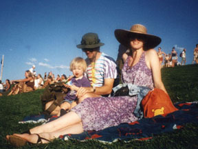 Waiting for Phish at the Gorge.